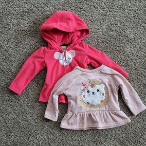 12 months girls sweatshirt/ hoodie